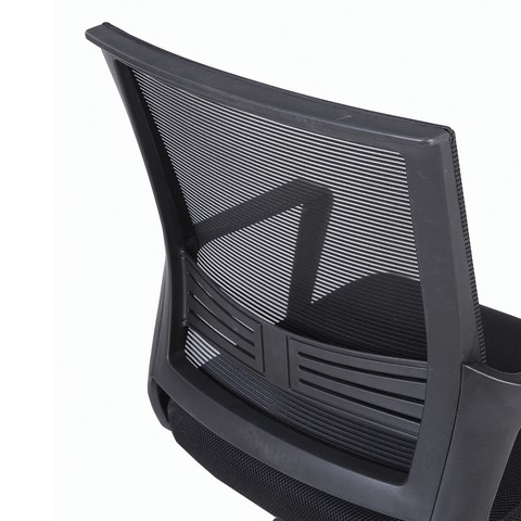 Офисное кресло Brabix Balance MG-320 (с подлокотниками, черное) 531831 в Краснотурьинске - изображение 8