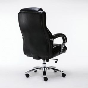 Офисное кресло Brabix Premium Status HD-003 (рециклированная кожа, хром, черное) в Екатеринбурге - предосмотр 2