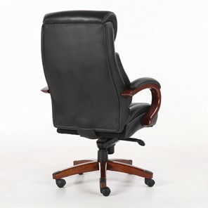 Кресло офисное Brabix Premium Infinity EX-707 (дерево, натуральная кожа, черное) в Екатеринбурге - предосмотр 4