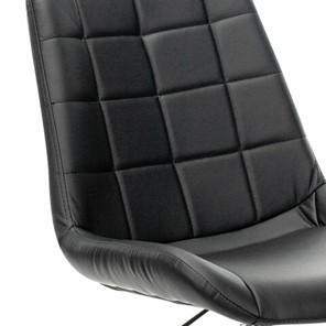 Кресло офисное Brabix Deco MG-316 (без подлокотников, пятилучие серебристое, экокожа, черное) 532080 в Краснотурьинске - предосмотр 4