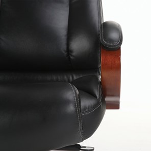 Кресло офисное Brabix Premium Infinity EX-707 (дерево, натуральная кожа, черное) в Екатеринбурге - предосмотр 13