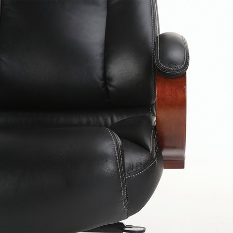 Кресло офисное Brabix Premium Infinity EX-707 (дерево, натуральная кожа, черное) в Екатеринбурге - изображение 13