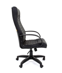 Кресло компьютерное CHAIRMAN 480 LT, экокожа, цвет черный в Ревде - предосмотр 2