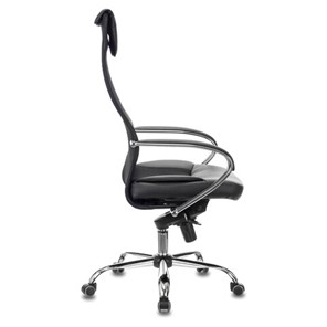 Компьютерное кресло Brabix Premium Stalker EX-609 PRO (хром, мультиблок, ткань-сетка/экокожа, черное) 532416 в Богдановиче - предосмотр 1