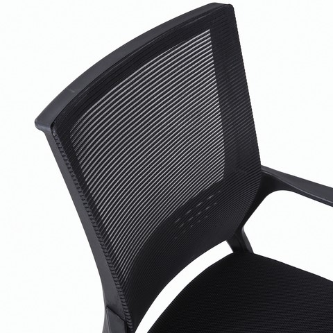 Офисное кресло Brabix Balance MG-320 (с подлокотниками, черное) 531831 в Екатеринбурге - изображение 3