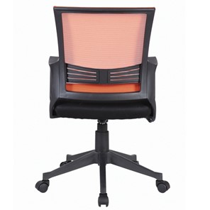 Офисное кресло Brabix Balance MG-320 (с подлокотниками, комбинированное черное/оранжевое) в Екатеринбурге - предосмотр 2