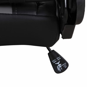 Компьютерное кресло Brabix GT Racer GM-100 (две подушки, экокожа, черное/серое) 531926 в Ревде - предосмотр 11