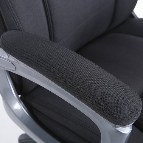 Кресло офисное Brabix Premium Solid HD-005 (ткань, черное) в Екатеринбурге - изображение 9