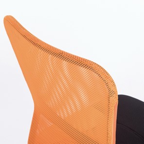 Кресло компьютерное Brabix Smart MG-313 (без подлокотников, комбинированное, черное/оранжевое) 531844 в Первоуральске - предосмотр 9