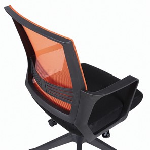 Офисное кресло Brabix Balance MG-320 (с подлокотниками, комбинированное черное/оранжевое) в Екатеринбурге - предосмотр 6