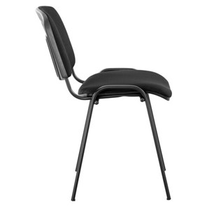 Офисный стул Brabix Iso CF-005 (черный каркас, ткань черная) 531971 в Красноуфимске - предосмотр 1