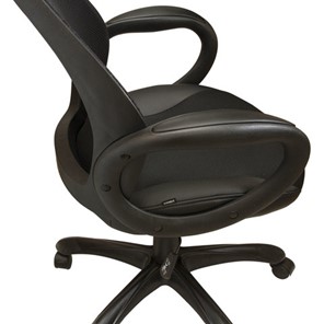 Офисное кресло Brabix Premium Genesis EX-517 (пластик черный, ткань/экокожа/сетка черная) в Екатеринбурге - предосмотр 6