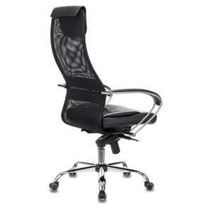 Компьютерное кресло Brabix Premium Stalker EX-609 PRO (хром, мультиблок, ткань-сетка/экокожа, черное) 532416 в Богдановиче - предосмотр 2