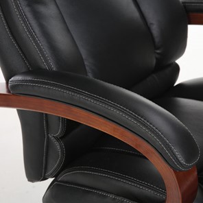 Кресло офисное Brabix Premium Infinity EX-707 (дерево, натуральная кожа, черное) в Екатеринбурге - предосмотр 10