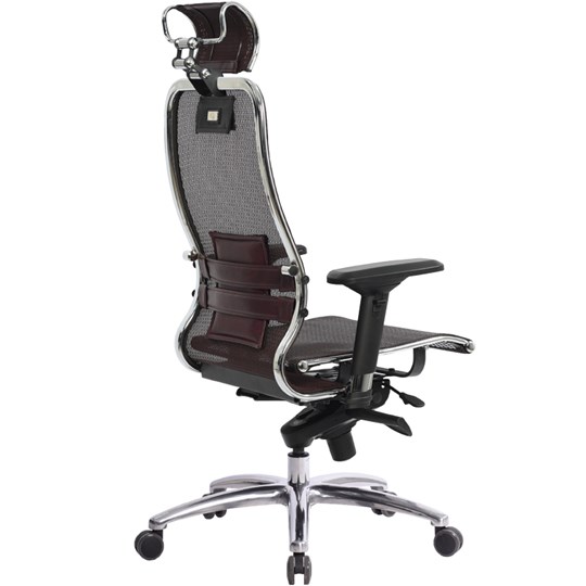 Офисное кресло Samurai S-3.04, темно-бордовый в Первоуральске - изображение 3