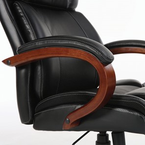 Офисное кресло Brabix Premium Magnum EX-701 (дерево, рециклированная кожа, черное) 531827 в Екатеринбурге - предосмотр 8