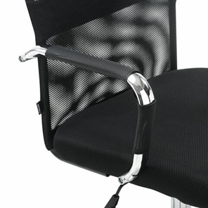 Кресло Brabix Fit EX-514 (с подголовником, хром, черное) в Екатеринбурге - предосмотр 8