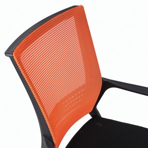 Офисное кресло Brabix Balance MG-320 (с подлокотниками, комбинированное черное/оранжевое) в Екатеринбурге - предосмотр 3