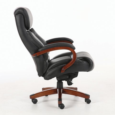 Кресло офисное Brabix Premium Infinity EX-707 (дерево, натуральная кожа, черное) в Екатеринбурге - изображение 2