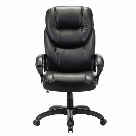 Компьютерное кресло Brabix Premium Nord EX-590 (черный пластик, экокожа, черное) 532097 в Екатеринбурге - изображение 1