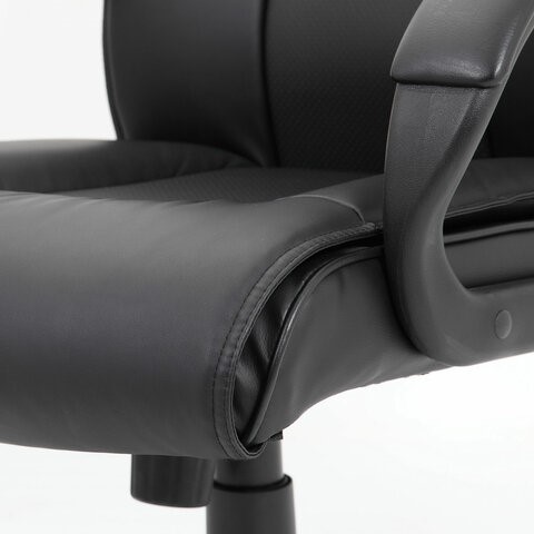 Офисное кресло Brabix Premium Work EX-513 (экокожа, черное) 531943 в Екатеринбурге - изображение 9