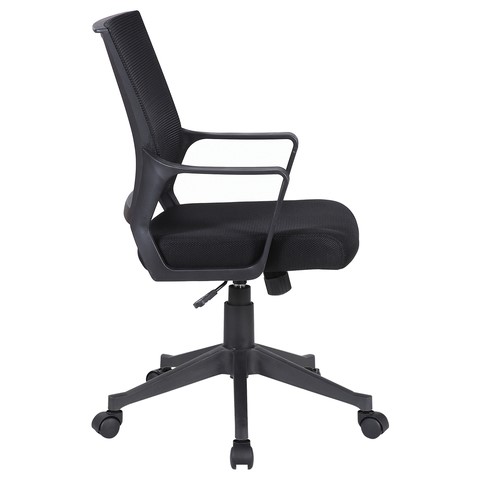 Офисное кресло Brabix Balance MG-320 (с подлокотниками, черное) 531831 в Краснотурьинске - изображение 1