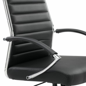 Офисное кресло Brabix Style EX-528 (экокожа, хром, черное) в Екатеринбурге - предосмотр 9