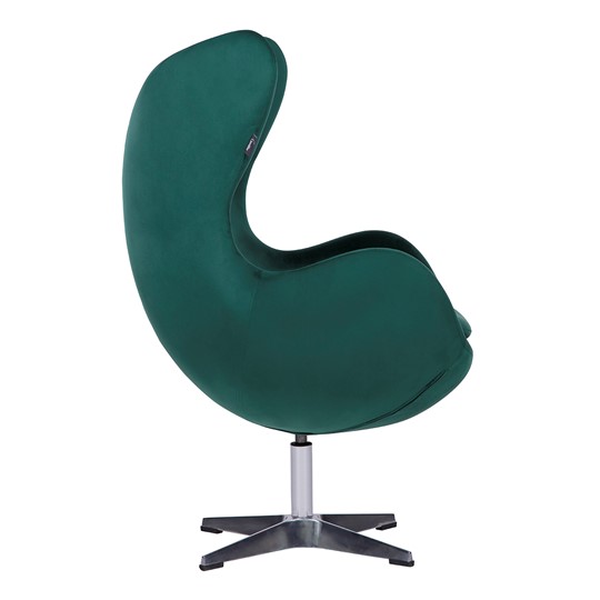 Кресло компьютерное Диксон, Микровелюр зеленый в Полевском - изображение 3