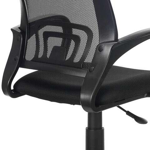 Компьютерное кресло Brabix Fly MG-396 (с подлокотниками, сетка, черное) 532083 в Асбесте - изображение 5