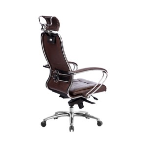 Кресло офисное Samurai KL-2.04, темно-коричневый в Кушве - предосмотр 3