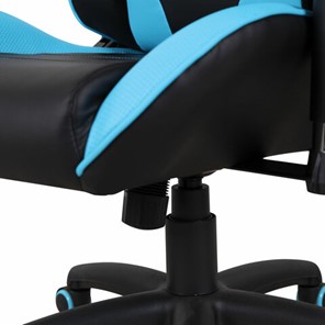 Офисное кресло Brabix GT Master GM-110 (две подушки, экокожа, черное/голубое) 531928 в Богдановиче - предосмотр 10
