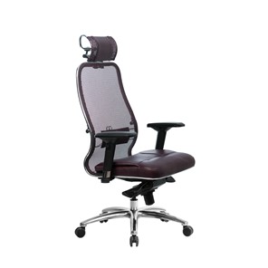 Офисное кресло Samurai SL-3.04, темно-бордовый в Полевском - предосмотр 2