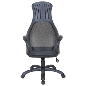 Офисное кресло Brabix Premium Genesis EX-517 (пластик черный, ткань/экокожа/сетка черная) в Екатеринбурге - предосмотр 3