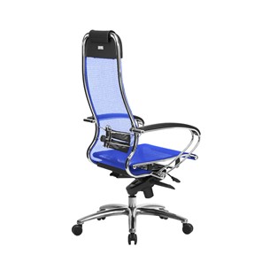 Кресло офисное Samurai S-1.04, синий в Кушве - предосмотр 4