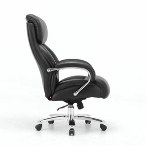 Компьютерное кресло Brabix Premium Pride HD-100 (натуральная кожа, черное) 531940 в Краснотурьинске - предосмотр 1