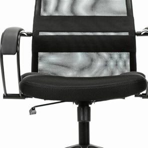 Кресло компьютерное Brabix Premium Stalker EX-608 PL (ткань-сетка/кожзам, черное) 532090 в Первоуральске - предосмотр 10