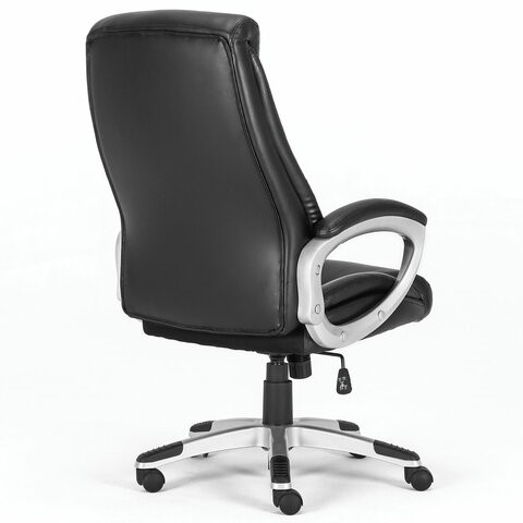 Офисное кресло Brabix Premium Grand EX-501 (рециклированная кожа, черное) 531950 в Екатеринбурге - изображение 2