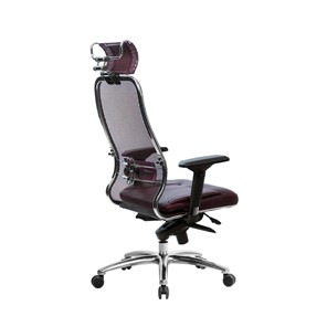 Офисное кресло Samurai SL-3.04, темно-бордовый в Полевском - предосмотр 3