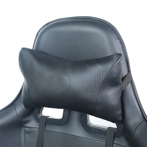 Кресло Brabix GT Carbon GM-115 (две подушки, экокожа, черное) 531932 в Красноуфимске - изображение 5