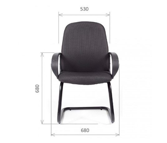 Офисный стул CHAIRMAN 279V JP15-1, ткань, цвет серый в Екатеринбурге - изображение 1