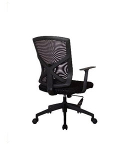 Кресло офисное Riva Chair 698, Цвет черный в Екатеринбурге - предосмотр 3