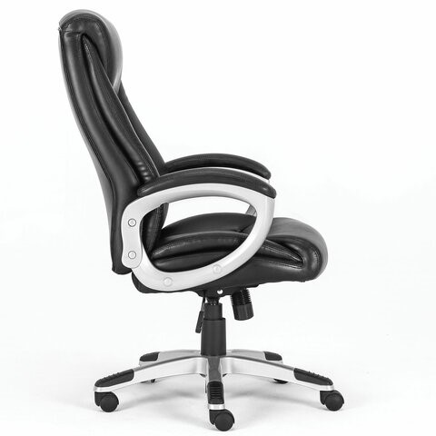 Офисное кресло Brabix Premium Grand EX-501 (рециклированная кожа, черное) 531950 в Екатеринбурге - изображение 1