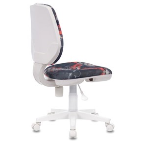 Кресло офисное Brabix Fancy MG-201W (без подлокотников, пластик белый, с рисунком "Graffity") 532415 в Краснотурьинске - предосмотр 3