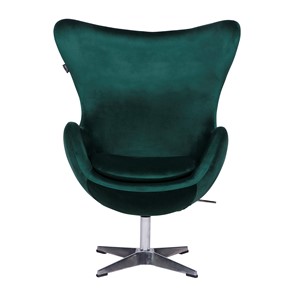 Кресло компьютерное Диксон, Микровелюр зеленый в Кушве - предосмотр 1