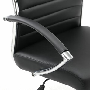 Офисное кресло Brabix Style EX-528 (экокожа, хром, черное) в Екатеринбурге - предосмотр 8