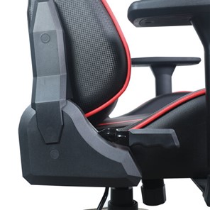 Кресло компьютерное Brabix GT Carbon GM-120 (две подушки, экокожа, черное/красное) 531931 в Каменске-Уральском - предосмотр 12