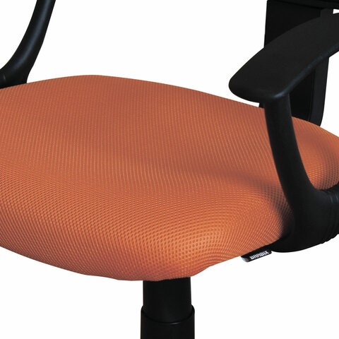 Кресло офисное Brabix Flip MG-305 (ткань TW, оранжевое/черное) в Екатеринбурге - изображение 5