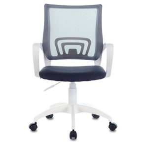 Компьютерное кресло Brabix Fly MG-396W (с подлокотниками, пластик белый, сетка, темно-серое) 532400 в Ревде - предосмотр 2