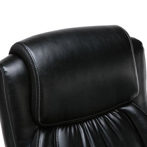 Офисное кресло Brabix Premium Status HD-003 (рециклированная кожа, хром, черное) 531821 в Каменске-Уральском - предосмотр 5