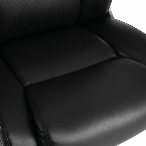 Кресло офисное Brabix Premium Solid HD-005 (рециклированная кожа, черное) 531941 в Екатеринбурге - изображение 6